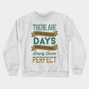 the simply perfect planner Crewneck Sweatshirt